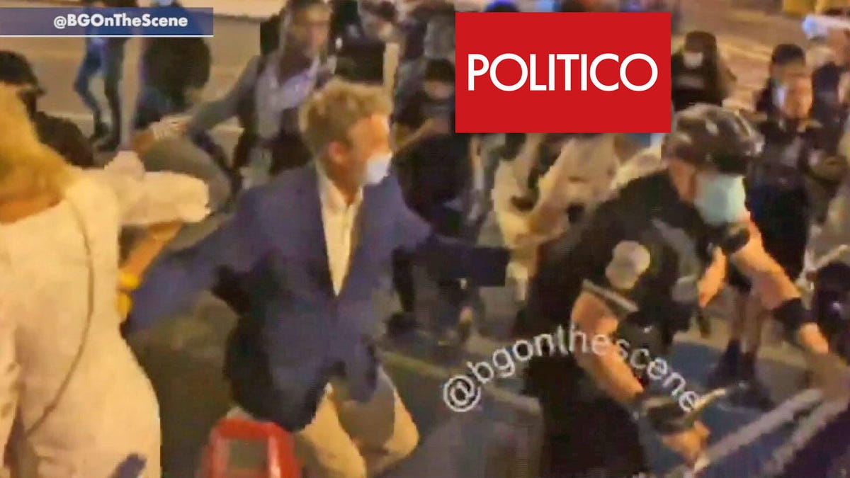 Kelley Paul, the wife of Sen. Rand Paul, R-Ky., scolded Politico for reporting that they were simply “confronted” by protestors when the couple feared for their safety.