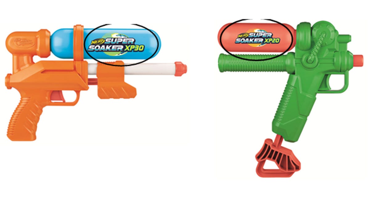 Hasbro recalls 52,000 super-powered water guns sold at Target