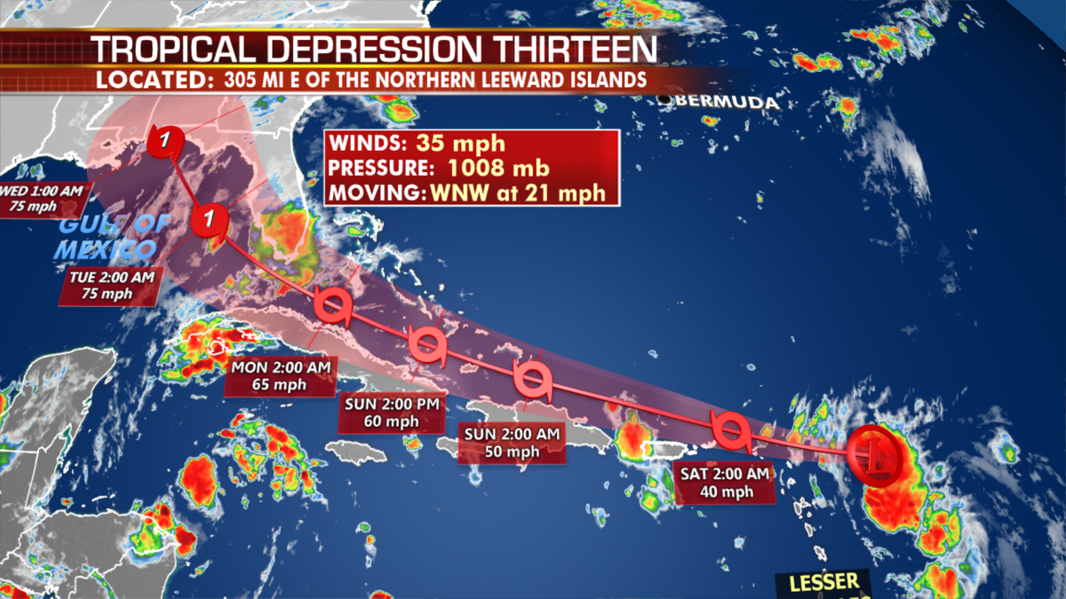 Southeast Faces Storms Throughout Weekend, Tropical Storms In Gulf Of ...