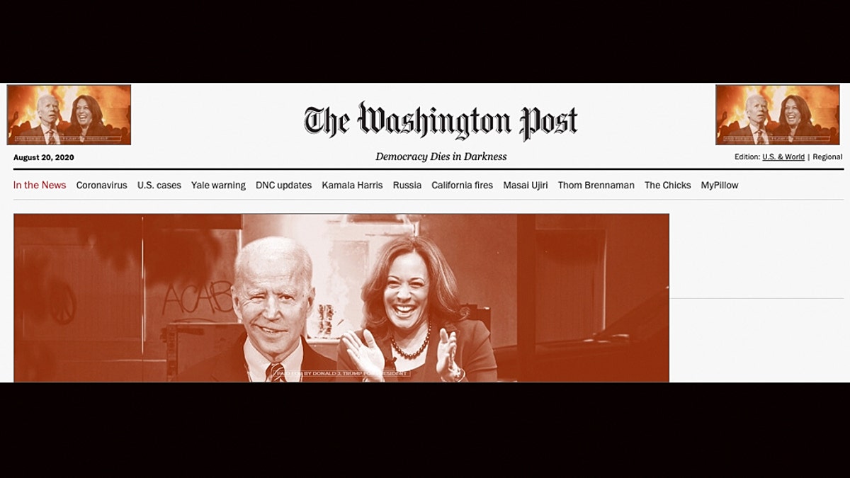 Washington Post readers found a massive Trump Campaign ad declaring that Kamala Harris’s addition to the Democratic ticket proves “the radical leftist takeover of Joe Biden is complete.” 