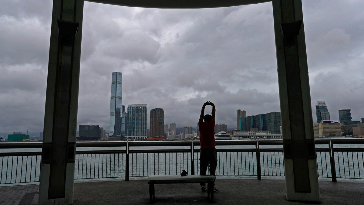 Typhoon Higos weakened to strong topical storm after making landfall in Zhuhai city on Wednesday morning on China's southern coast.