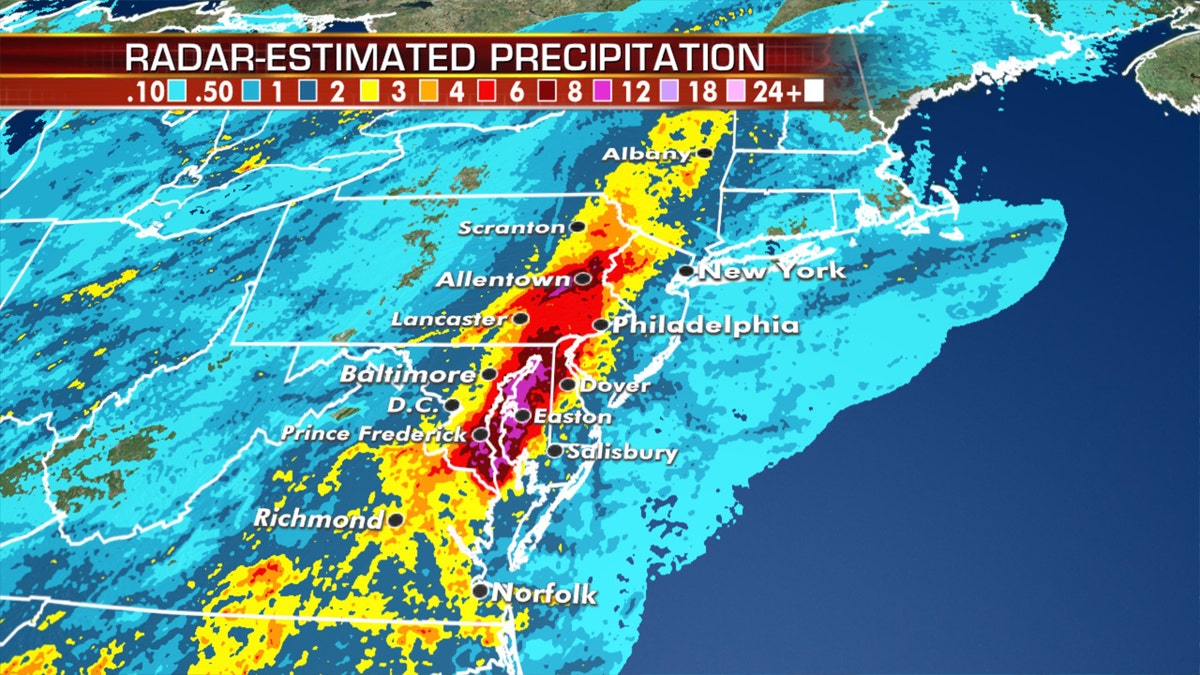 Isaias spawned devastating flooding after producing heavy rain as it moved north.