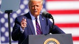 President Donald Trump speaks during a campaign rally at Mariotti Building Products, Thursday, Aug. 20, 2020, in Old Forge, Pa. (AP Photo/John Minchillo)