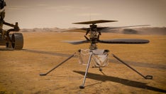 How will NASA's Perseverance rover engineers pilot first helicopter on Mars?