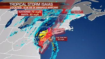 Isaias brings tornado, flash flooding threat to millions after North Carolina landfall sparks fires, knocks out power