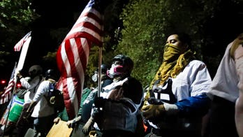 Portland sees largely peaceful night of protests with more than 1,000 demonstrators as feds prepare to withdraw