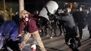 Portland sees thousands worship amid coronavirus restrictions hours before riots, fire at police union