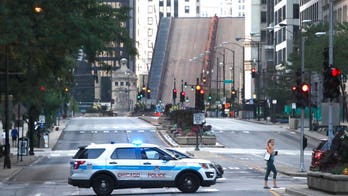 Chicago raises bridges, restricts downtown access to try and prevent more rioting