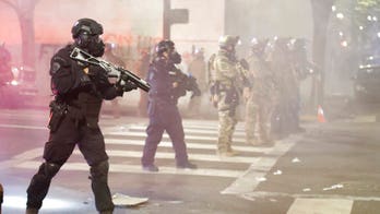 Portland officials still cleaning tear gas residue, toxins from streets