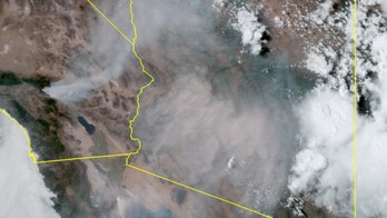 Apple Fire in California sending 'large area of smoke' to Phoenix, hundreds of miles away