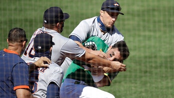 Athletics' Ramon Laureano says remark about his mom triggered Astros brawl