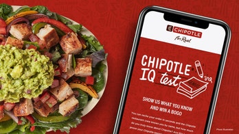 'Chipotle IQ' test offers prizes for first 250,000 winners, finds them by lunchtime