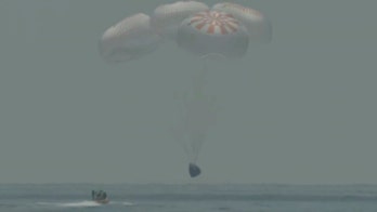 NASA astronauts splash down in SpaceX capsule as historic mission returns to Earth