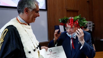 96-year-old Italian man, a WWII veteran, becomes country's oldest graduate