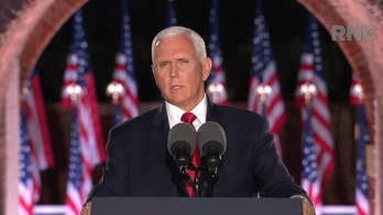 Pence accepts VP nomination, warns voters 'you won’t be safe in Joe Biden’s America'