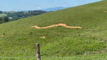 Earthquake in North Carolina leaves behind 'big' crack in hill, aftershocks reported