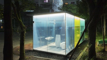 Japan installs see-through public toilets to help with cleanliness