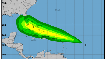 Tropical Depression 13 heading toward South Florida