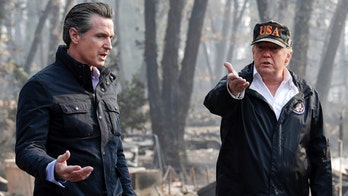 Newsom scorches Trump in abbreviated DNC appearance as wildfires rage