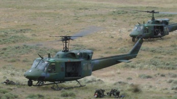 Air Force helicopter struck by bullet makes emergency landing in Virginia; FBI investigates