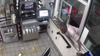 'Belligerent' Wendy's customer squeezes through drive-thru window, throws cups, straws and tries to grab cash drawer