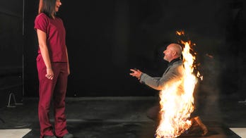 Stunt actor proposes while on fire: 'She was so shocked'