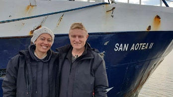 Honeymoon couple stranded by coronavirus returns home by hitching 5,000-mile ride on Antarctic fishing boat