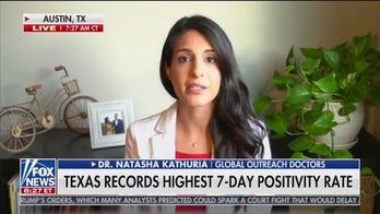 Texas sees highest 7-day coronavirus positivity rate: ER doctor says 'we're not seeing signs' of surge ending