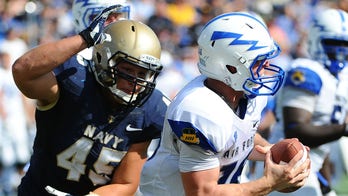 US Marine lands deal with Patriots after putting football career on hold to serve