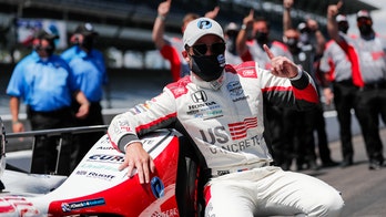 Marco Andretti wins pole position for Indy 500