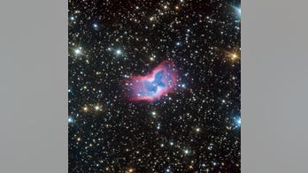 Astronomers spot glowing 'butterfly' in deep space