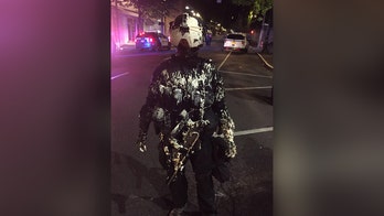 Portland protesters, rioters target police with lasers and fireworks outside federal courthouse