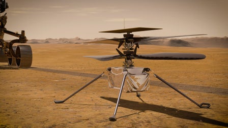 NASA passes 'big milestone' on way to Mars as Ingenuity helicopter powers up