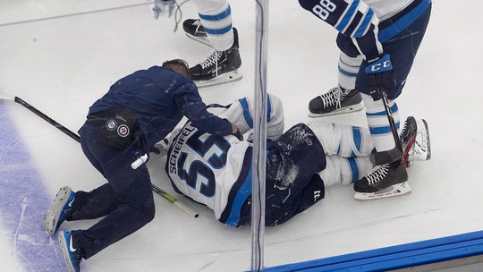 Winnipeg Jets coach takes issue with hit on star Mark Scheifele: 'It was a filthy, dirty kick to the back of the leg'