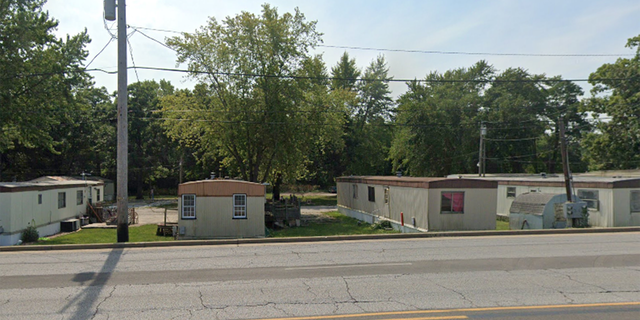 Ravinia Pines Mobile Home Community in Indiana.