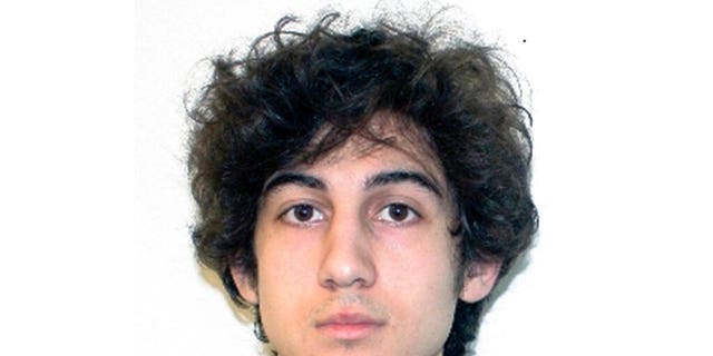 This file photo released April 19, 2013, by the FBI shows Dzhokhar Tsarnaev, who was later convicted and sentenced to death for carrying out the April 15, 2013, Boston Marathon bombing attack that killed three people and injured more than 260. 