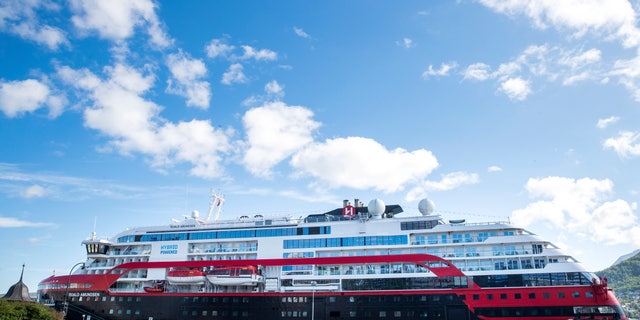 As the cruise ship line often acts as a local ferry, sailing from port to port along Norway's western coast, the viral disease may not have been contained aboard the cruise ship. (Terje Pedersen/NTB scanpix via AP)