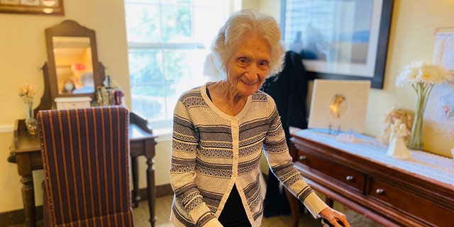 Anna Del Priore staying active at 107. 
