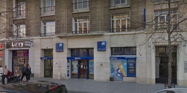 BRED bank on Boulevard de Strasbourge in Le Havre, France. 