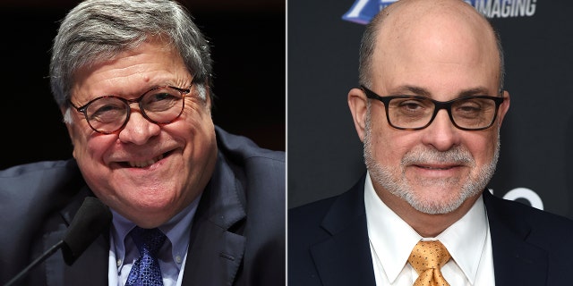 Attorney General William Barr will sit down with Fox News host Mark Levin on Sunday.
