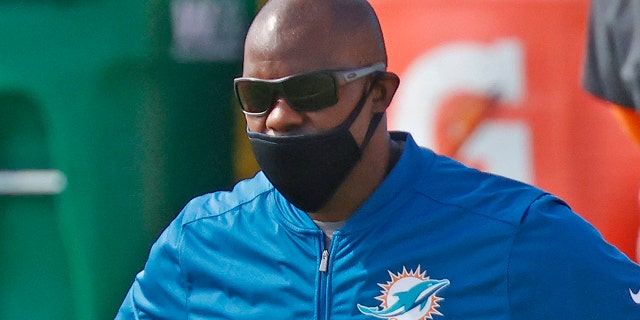 Miami Dolphins head coach Brian Flores coached under Belichick from 2004 to 2018. (AP Photo/Joel Auerbach, File)