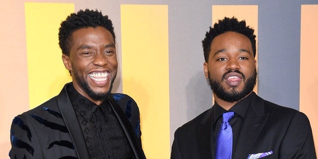 Chadwick Boseman (left) and Ryan Coogler (right) worked together on the first "Black Panther" film, which had a theatrical release in 2018. (Karwai Tang/WireImage)