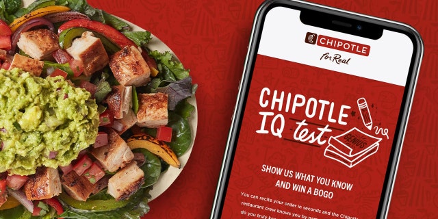 “There were 250K Chipotle brainiacs who came before you, so unfortunately we’re fresh out of BOGO prizes," reads a message greeting visitors to the Chipotle IQ test.