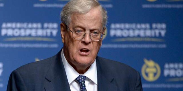 David Koch in this undated photo (Associated Press)
