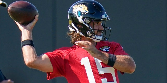 Gardner Minshew takes the reins of the offense this season. (AP Photo/John Raoux)