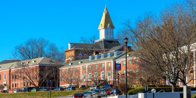 University of North Georgia's Gold Steeple on top of the Prince Memorial Hall on Dec. 17, 2018. (Photo by Roberto Machado Noa/LightRocket via Getty Images)