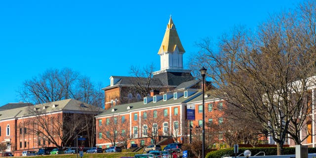 University of North Georgia's Gold Steeple on top of the Prince Memorial Hall on Dec. 17, 2018. (Photo by Roberto Machado Noa/LightRocket via Getty Images)