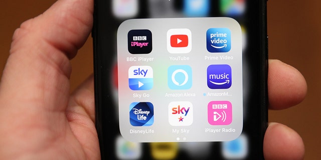 A person holds an iphone showing various apps. PA Photo. Picture date: Friday January 3, 2020. Photo credit should read: Andrew Matthews/PA Wire (Photo by Andrew Matthews/PA Images via Getty Images)