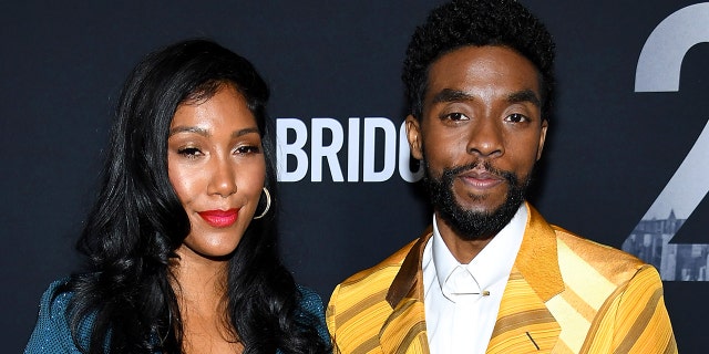 Taylor Simone Ledward and Chadwick Boseman married before he died in August.