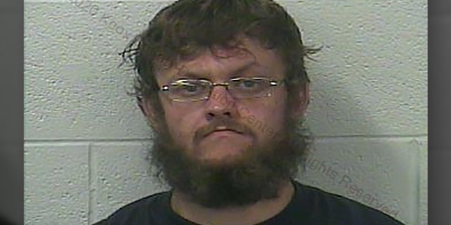 Harry Day was arrested Sunday after police responded to reports of a man trying to sell an African American child at a Speedy Mart in Corbin, Ky. (Knox County Detention Center)